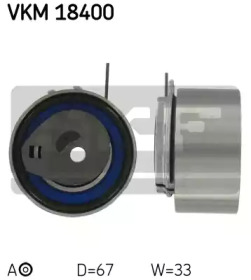 VKM18400 SKF Ролик модуля натягувача ременя